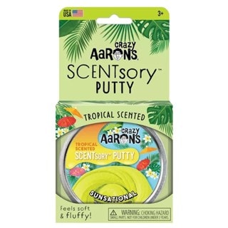 Crazy Aaron's Tropical Scentsory Sunsational Thinking Putty
