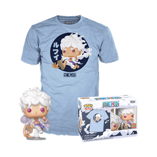 Luffy Fifth Gear One Piece Funko Pop Vinyl & Tee