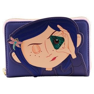 Coraline Stars Cosplay Zip Around Wallet Loungefly