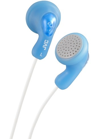 JVC Gumy Blue Earphones
