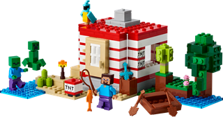 TNT Jungle House Minecraft LEGO