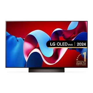 LG C4 48 inch OLED evo AI 4K Smart TV