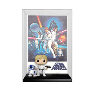 Luke Skywalker With R2-D2 (02) Star Wars A New Hope Pop Vinyl Movie Poster