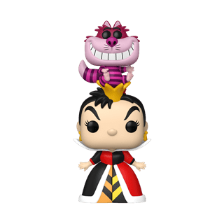 Queen Of Hearts With Cheshire Cat 1771 Alice In Wonderland Funko Pop Vinyl Premium