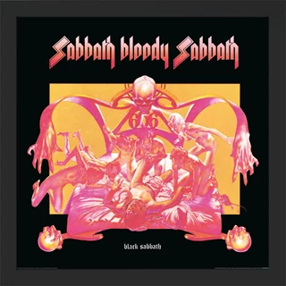 Sabbath Bloody Sabbath Black Sabbath Framed Album Cover Print