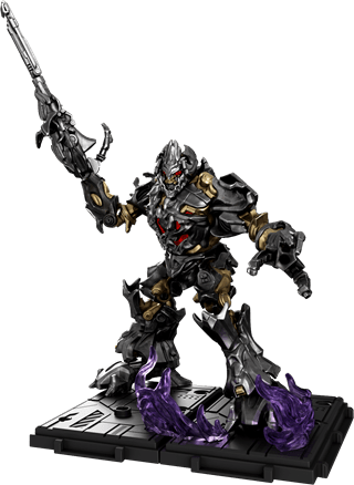 Megatron Classic Class 10 Transformers 2007 Movie Blokees Figure