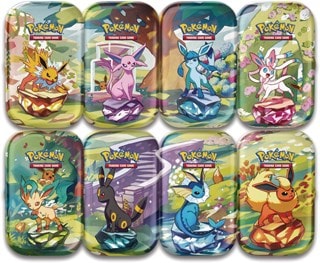 Scarlet & Violet 8.5 Prismatic Evolution Mini Tin Assortment Pokemon Trading Cards