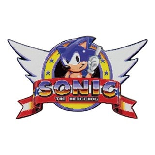 Sonic The Hedgehog Original Logo Medallion