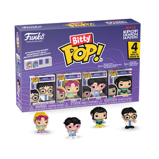 Zoey Kpop Demon Hunters Series 3 Funko Bitty Pop 4 Pack
