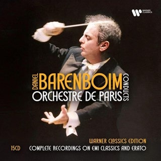 Daniel Barenboim Conducts Orchestre De Paris: Warner Classics Edition: Complete Recordings On EMI - 