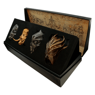 Skyrim Dragon Priest The Elder Scrolls V Mask Set Of 4