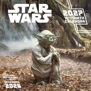 Star Wars Classic hmv Exclusive 2027 Square Calendar