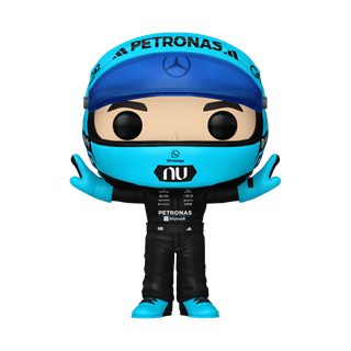 George Russell T-Pose 21 Mercedes AMG Petronas Formula 1 Funko Pop Vinyl