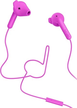 Defunc Earbud Go Hybrid Pink Earphones W/Mic
