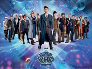 60 Years Of Doctors Doctor Who Loose 30 x 40cm Print