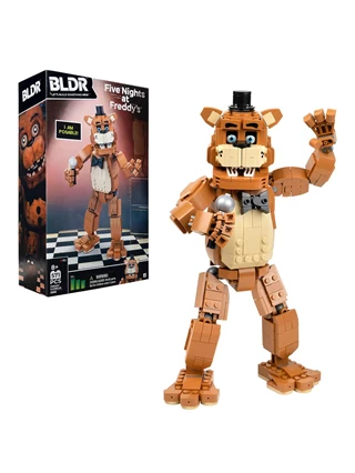 Freddy Fazbear Five Nights At Freddy's FNAF BLDR Figurine Building Set