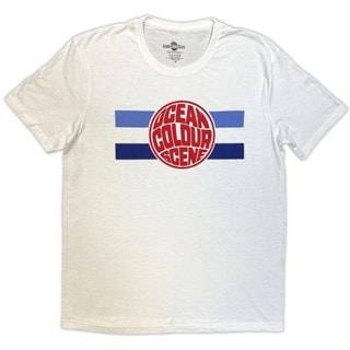 Ocean Colour Scene Sphere Logo White Tee