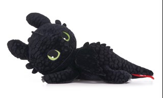 18" Toothless Lying How To Train Your Dragon Plush