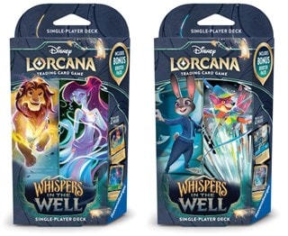 Starter Deck Whispers In The Well Disney Lorcana Trading Cards Assortment