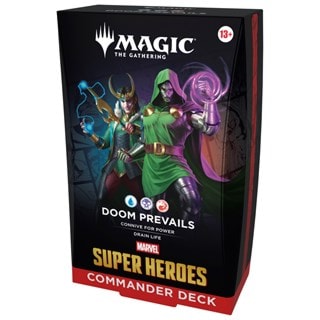 Marvel Super Heroes Commander Deck Doom Prevails Magic The Gathering Trading Cards