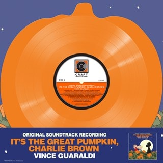 It's the Great Pumpkin, Charlie Brown - Limited Edition Orange Pumpkin Shaped Vinyl