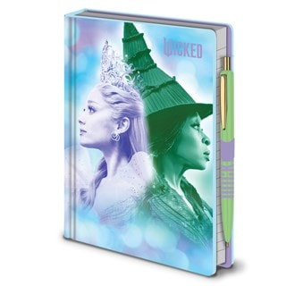 Elphaba & Glinda Wicked For Good Notebook And Pen
