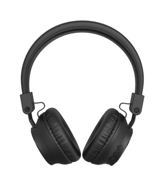 Reflex Audio Play Black Bluetooth Headphones