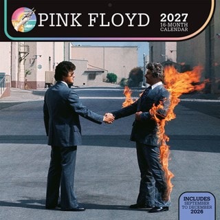 Pink Floyd Wish You Were Here 2027 Square Calendar
