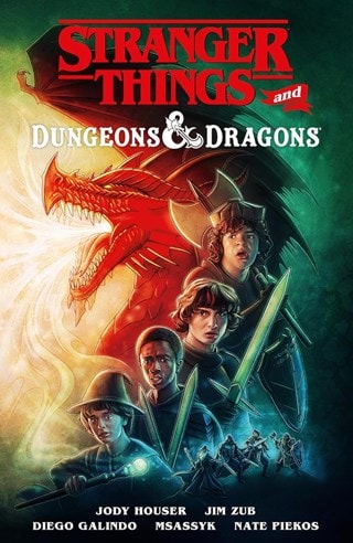 Stranger Things And Dungeons & Dragons Paperback By Jody Houser