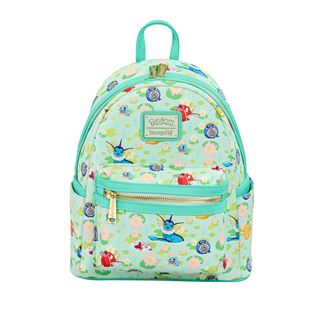 Water Type Pokemon hmv Exclusive Loungefly Mini Backpack