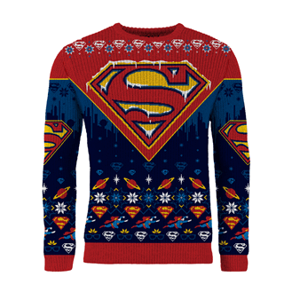 Superman Unisex Christmas Jumper