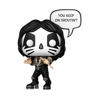 The Catman You Keep On Shoutin 474 KISS Funko Pop Vinyl Sayings