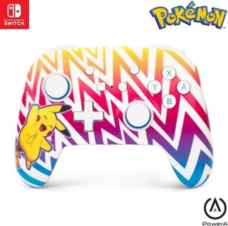 PowerA Enhanced Wireless Controller for Nintendo Switch - Pikachu Vibrant