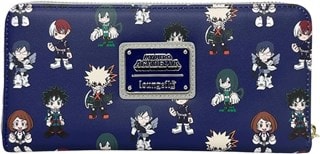 My Hero Academia Group All Over Print Wallet hmv Exclusive Loungefly