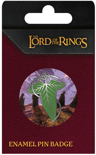 Lord Of The Rings The Leaves Of Lorien Enamel Pin Badge