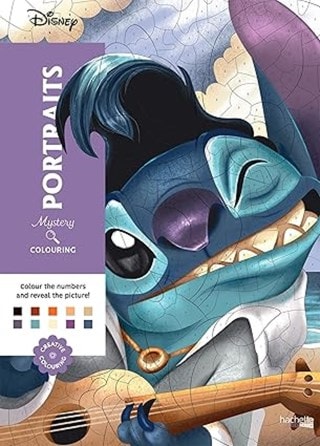 Portraits Disney Mystery Colouring Book By Christophe-Alexis Perez