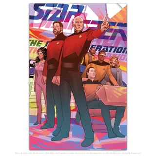 Star Trek Next Generation Rachael Stott Art Print 61cm x 91cm Poster