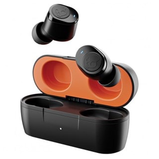 Skullcandy Jib True Black/Orange True Wireless Bluetooth Earphones