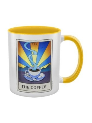 Deadly Tarot The Coffee Yellow Coloured Inner Mug