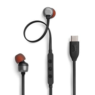 JBL Tune 310C Black USB-C Earphones