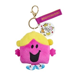 Little Miss Chatterbox Mr Men & Little Miss Plush Keychain