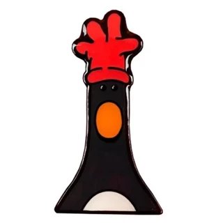 Feathers McGraw Wallace & Gromit Pin Badge