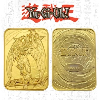 Elemental Hero Avian 24K Goldplated Yu-Gi-Oh! Ingot