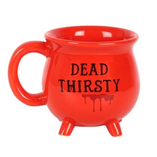 Dead Thirsty Cauldron Mug Red Mug