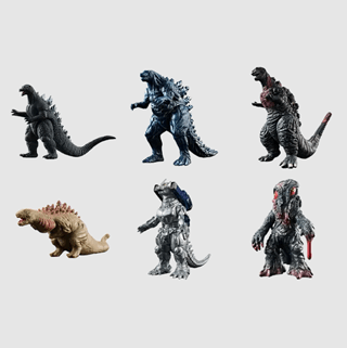 Godzilla Soft Vinyl Figure Collection Shokugan Candy Collectable Assortment Mystery Figure