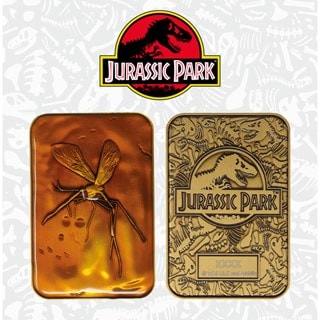 Mosquito In Amber Ingot Jurassic Park Collectible