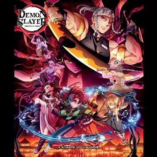 Demon Slayer 2025 Square Calendar