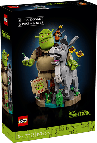 Shrek, Donkey & Puss in Boots Shrek LEGO