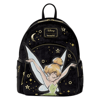 Tinker Bell Pixie Dust Velvet Loungefly Mini Backpack