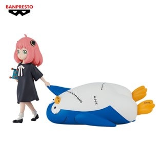 Anya And Penguin Spy X Family Banpresto Figurine